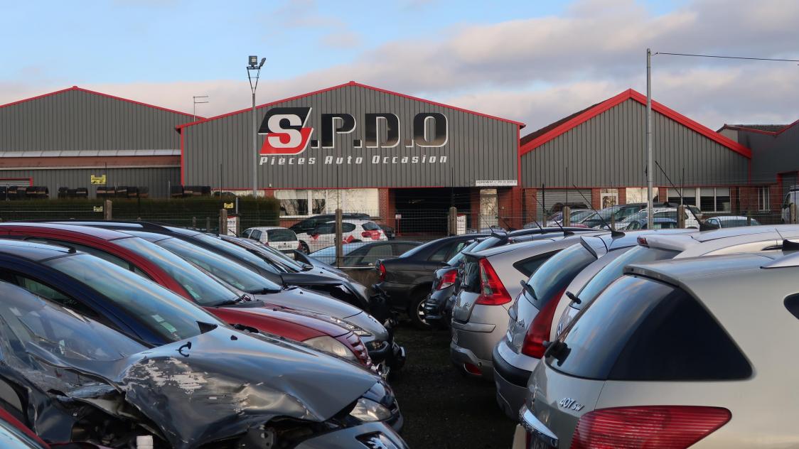 Entrepôt SPDO à Cramaille